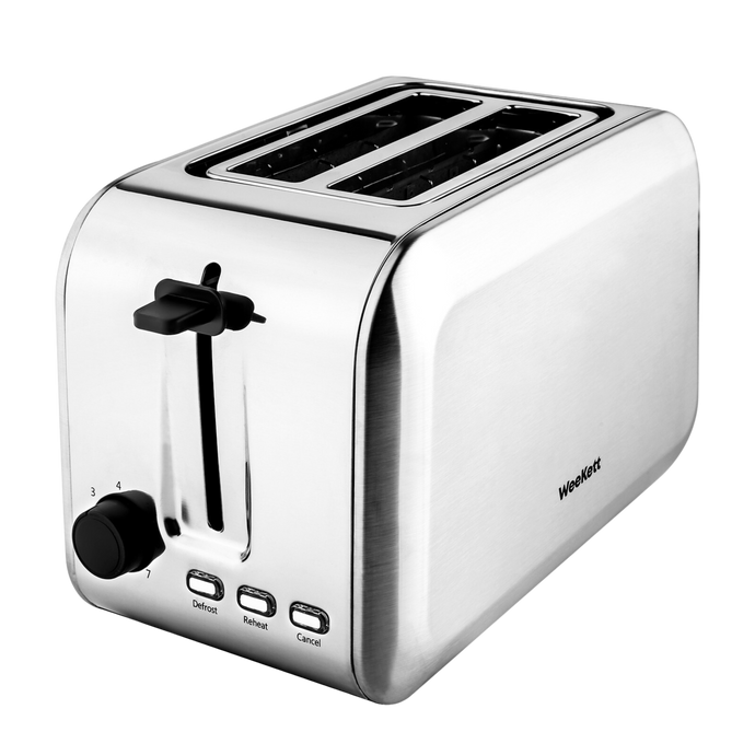 Toaster 2 Slice with Variable Browning Control - Stainless Steel