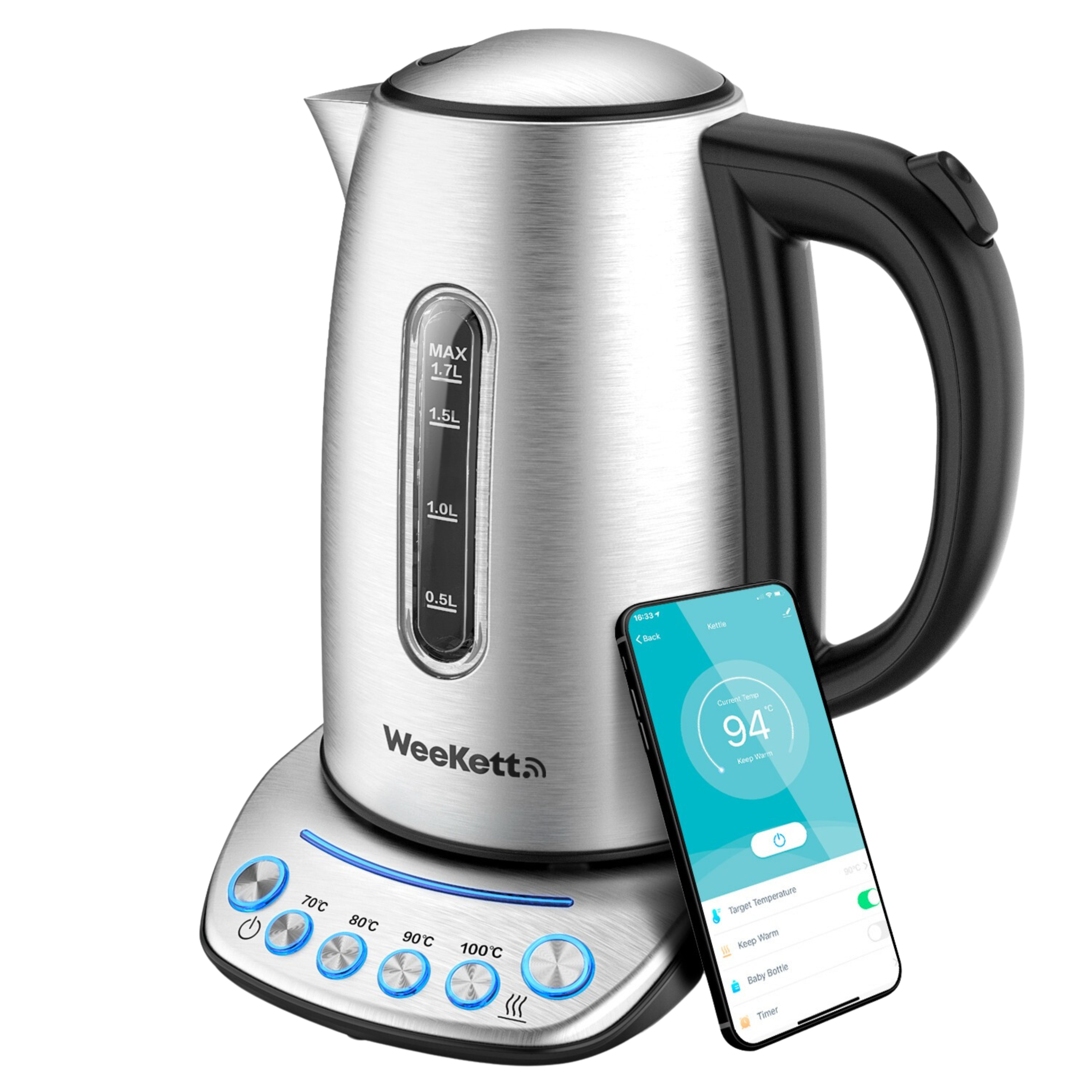 Smart Electric Kettle Only $62.99 Shipped on , Adjust Temp from  Phone & Connects to Alexa