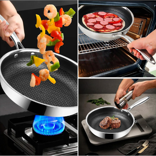 Copper Tri-ply 24cm Sauté Pan – ProWare Kitchen Copper Tri-ply 24cm Sauté Pan – ProWare Kitchen