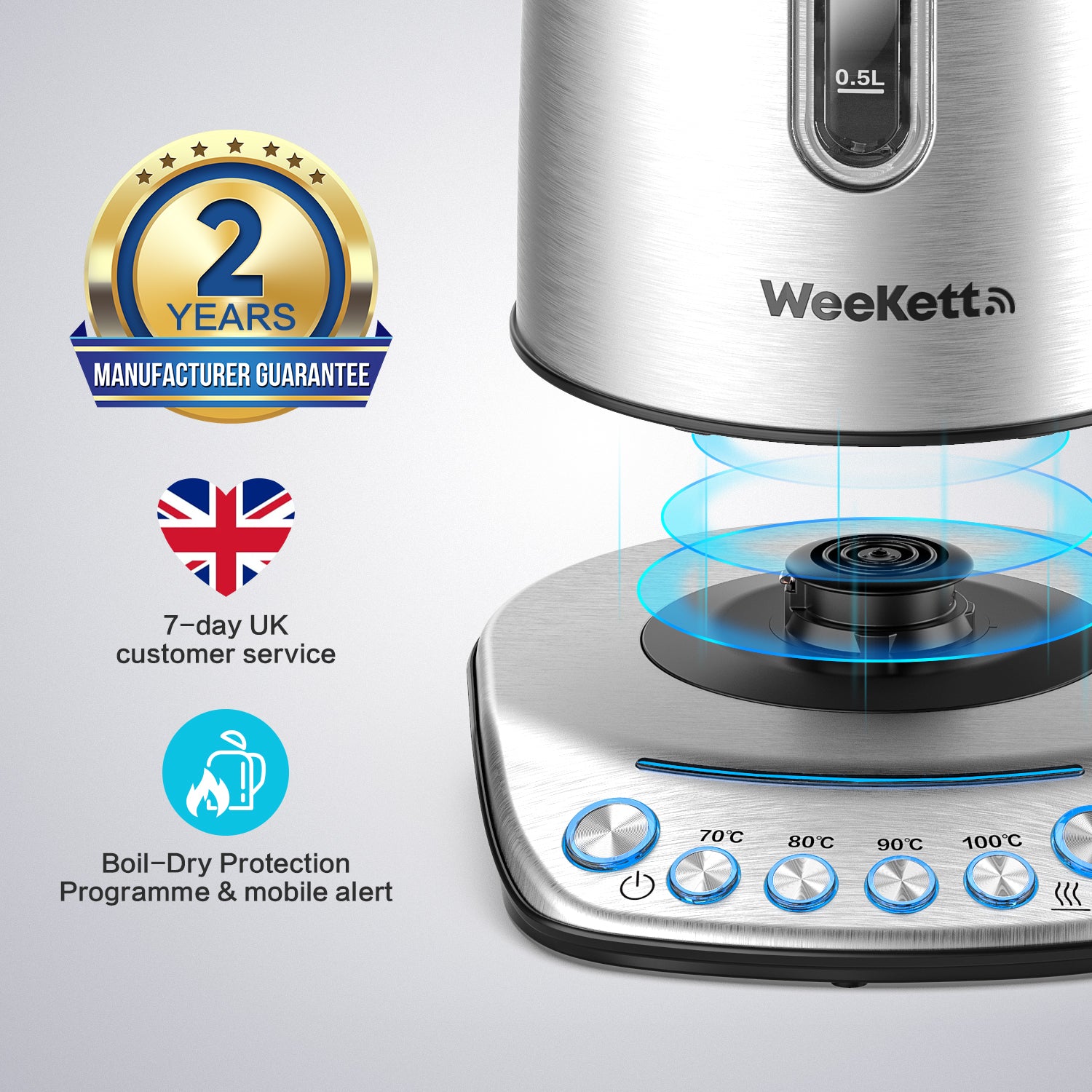 WeeKett Smart Kettle Review. Get Alexa to boil your kettle. 